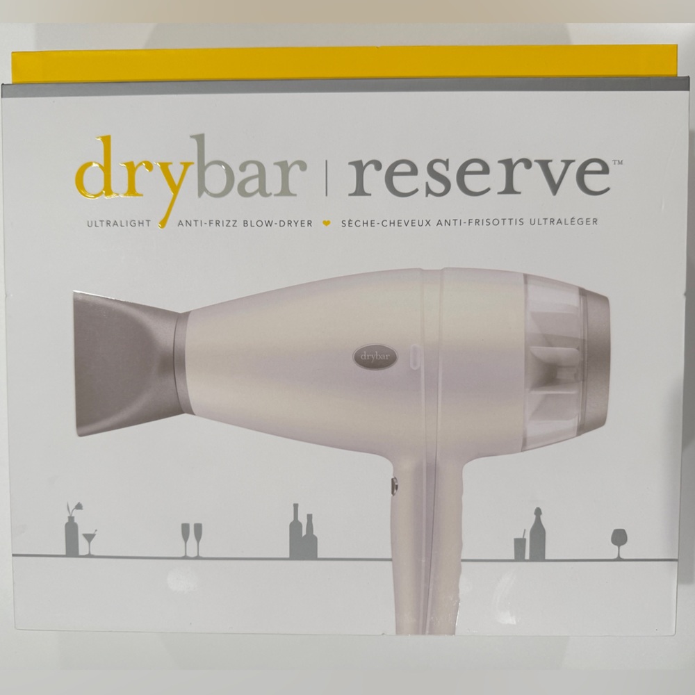 Drybar Reserve Hair Dryer in Gray and White
